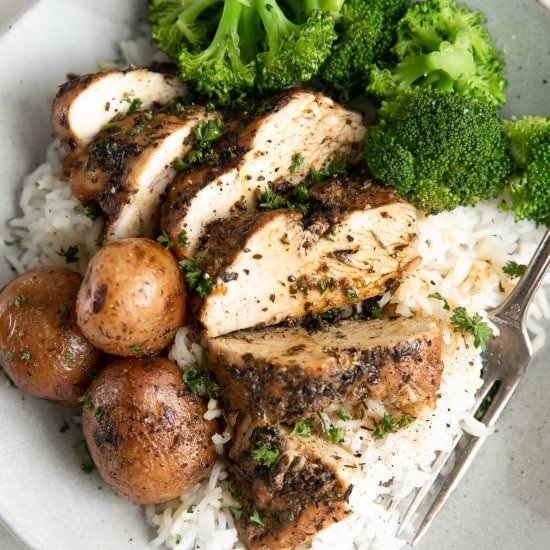 Instant Pot Chicken with Potatoes - Recipe photo by theforkedspoon