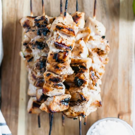 Grilled Coconut Chicken - Recipe photo by megseverydayindulgence