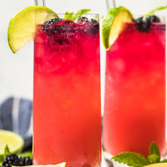 blackberry paloma! - Recipe photo by the cookie rookie
