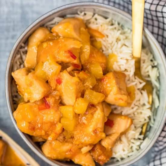 crock pot sweet and sour chicken! - Recipe photo by the cookie rookie