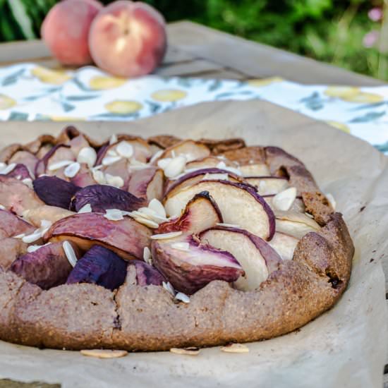 Peach Galette - Recipe photo by Lifeandlemons