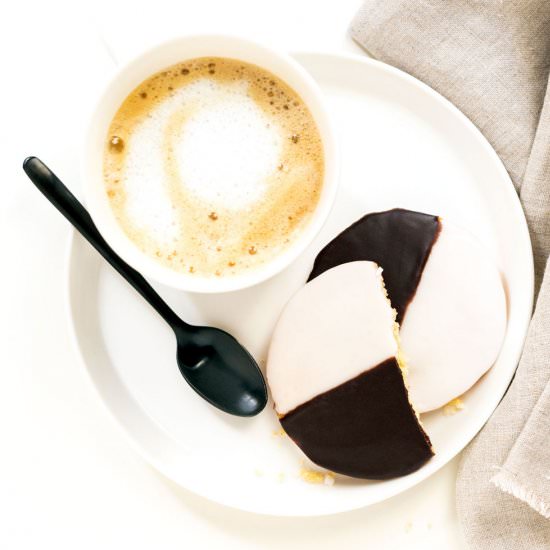 Classic Black and White Cookies - Recipe photo by todaysnest