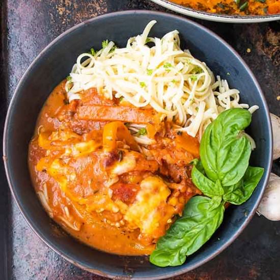 One Dish Chicken Bake with Marinara - Recipe photo by Only Gluten Free Recipes