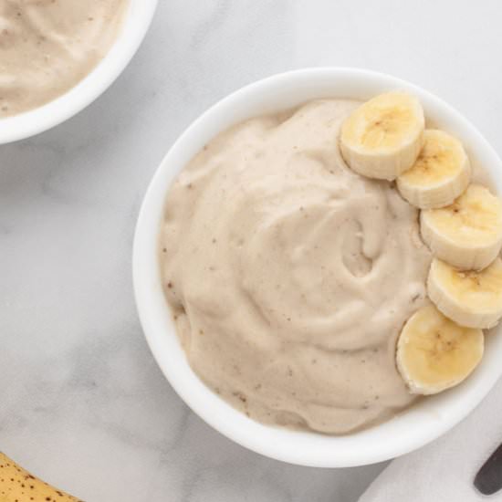 Banana Ice Cream - Recipe photo by Three Little Chickpeas