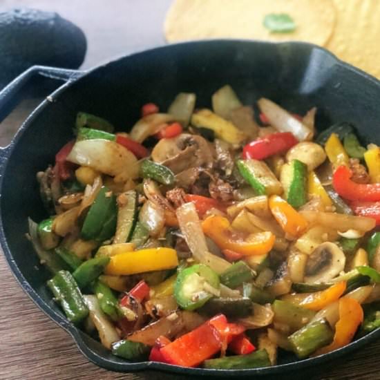 Mexican Sauteed Vegetables - Recipe photo by abundanceofflavor
