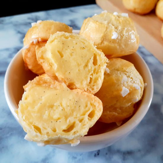 Cream puffs - Recipe photo by Melamy