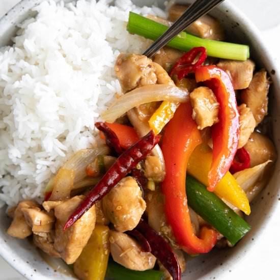 Szechuan Chicken - Recipe photo by theforkedspoon