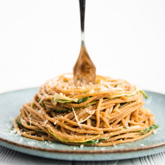 Vegan Spaghetti Carbonara - Recipe photo by spoonfulofkindness
