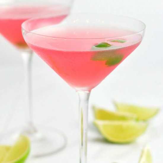 The Perfect Cosmopolitan Cocktail - Recipe photo by WillCookForSmiles