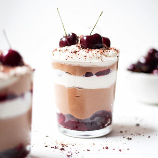 Black Forest Mousse - Recipe photo by thebakersalmanac