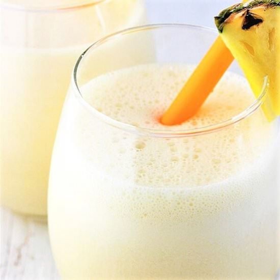 homemade pineapple julius - Recipe photo by nowcookthis