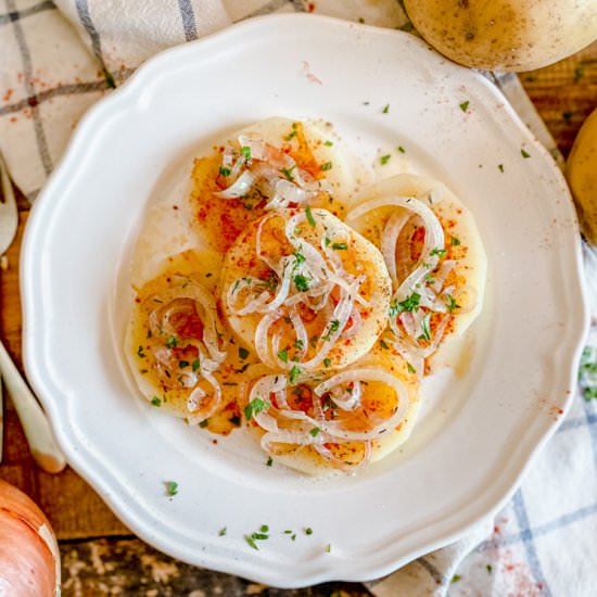 Spanish Boiled Potatoes - Recipe photo by Spain on a Fork