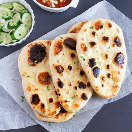 Homemade Naan Bread - Recipe photo by celebratingflavors