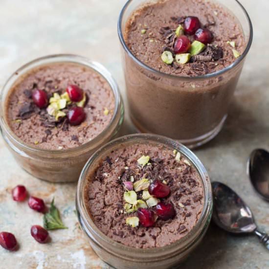 Vegan Chocolate Mousse - Recipe photo by Fatrainbow
