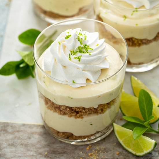 Key Lime Cheesecake Parfaits - Recipe photo by bellyfull