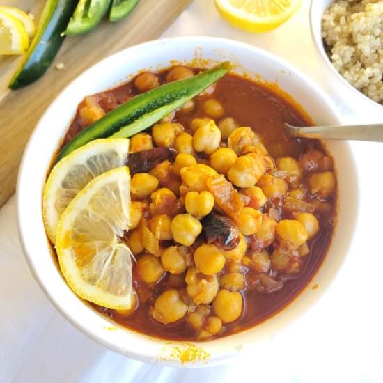 Authentic Chana Masala (Chole) - Recipe photo by Warrior In The Kitchen