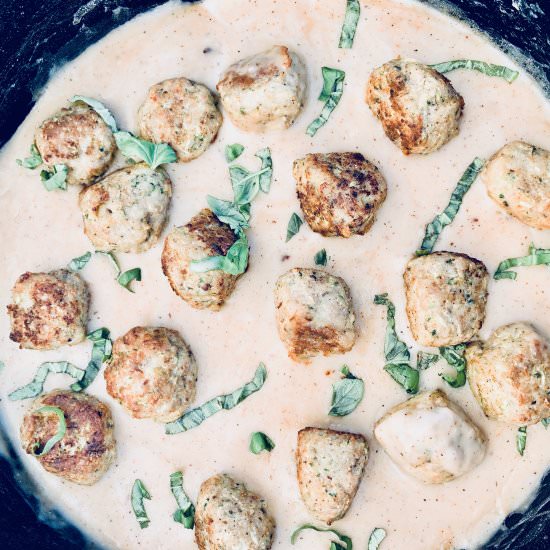 Turkey Zucchini Meatballs - Recipe photo by poordrwife