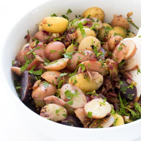 German Potato Salad - Recipe photo by ChefSavvy