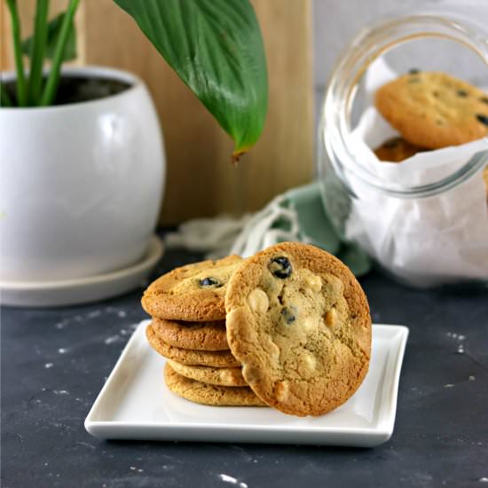 Blueberry White Chocolate Cookies - Recipe photo by SouthernInLaw