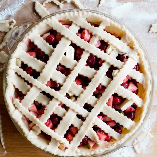 Berry Pie using Frozen Fruit - Recipe photo by alieromano