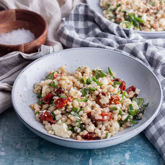 Pearl Barley & Roast Tomato Salad - Recipe photo by TheCookReport