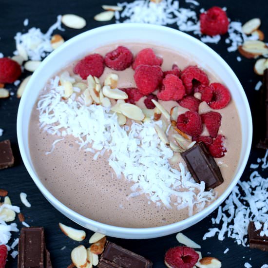 Chocolate Tofu Smoothie Bowl - Recipe photo by Sprinkleofsesame