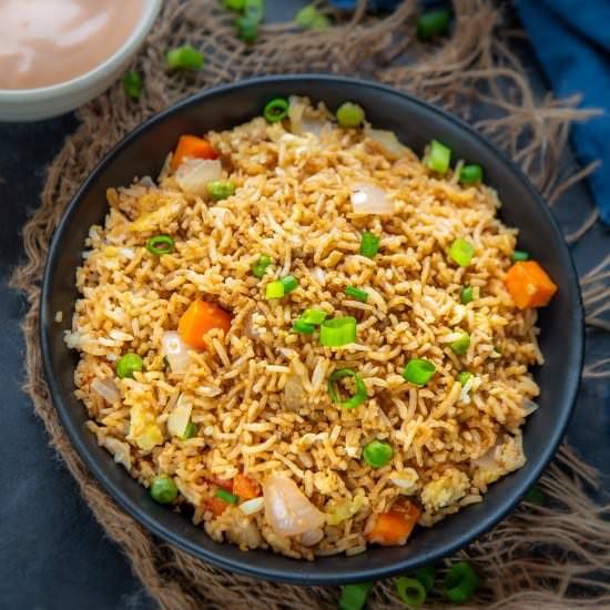 Hibachi Fried Rice - Recipe photo by Whiskaffair