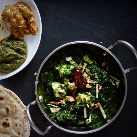Easy Saag Paneer - Recipe photo by urbanfoodlover