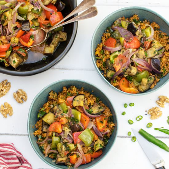 Georgian Ajapsandali [vegan] - Recipe photo by theflexitarian