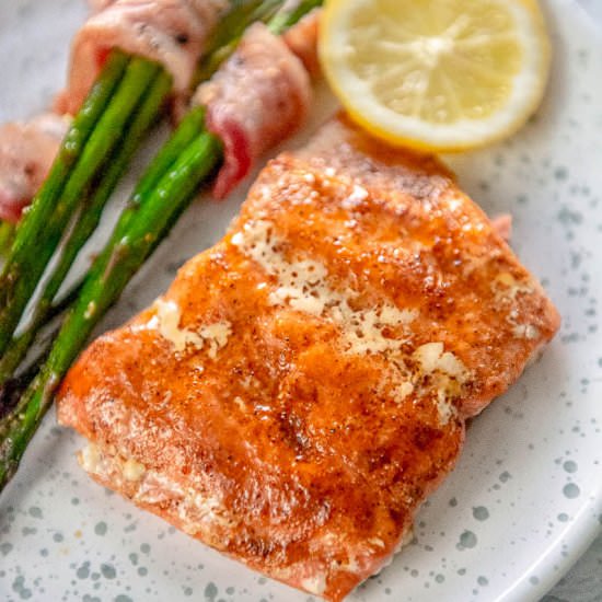 Orange Glazed Salmon - Recipe photo by glutenfreegrill