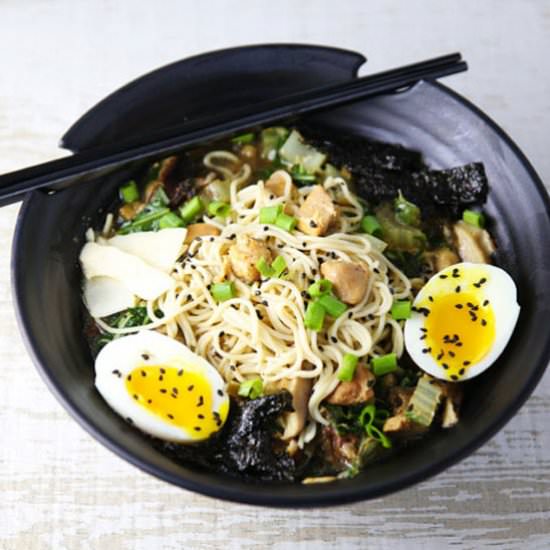 Instant Pot Chicken Miso Ramen - Recipe photo by Tastefulventure