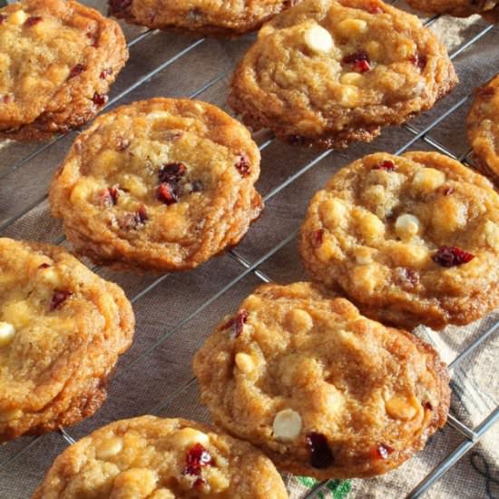 White Choc Cran Mac Nut Cookies - Recipe photo by Awesomeon20