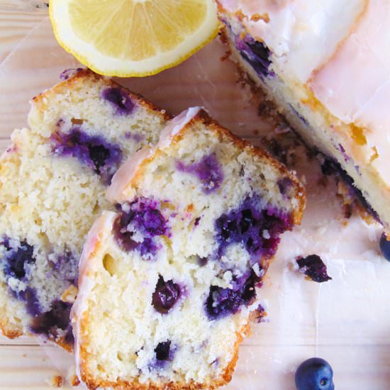 Lemon Blueberry Bread - Recipe photo by gingersnapsbakingaffairs
