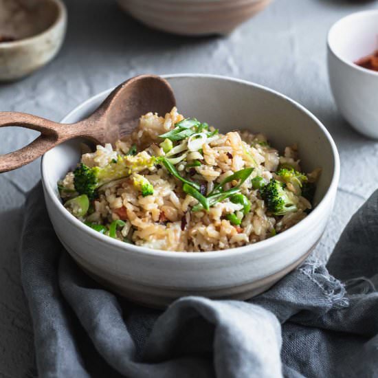 Vegan Fried Rice - Recipe photo by My Goodness Kitchen