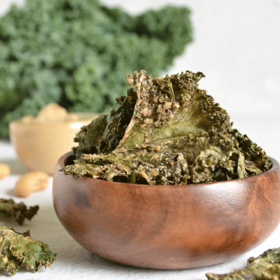 Oven Baked Kale Chips - Recipe photo by Perspective Portions
