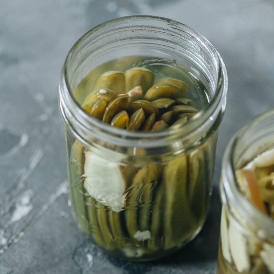 Chinese Pickled Peppers - Recipe photo by omnivorescookbook