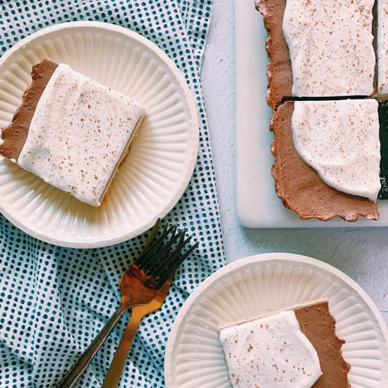 No-Bake Peanut Butter Tart - Recipe photo by thefigjar