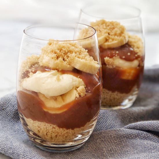 Banoffee Cups With A Twist! - Recipe photo by chef not required