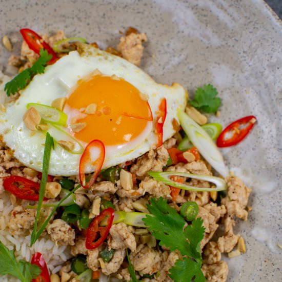 Szechuan Chicken Rice - Recipe photo by AnotherFoodBlogger