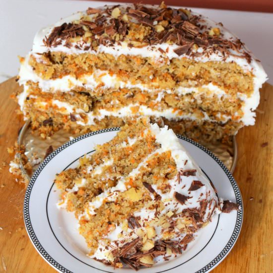Carrot Cake with Pineapple - Recipe photo by 5 star cookies