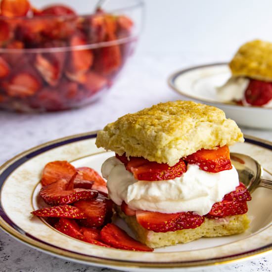 Homemade Strawberry Shortcake - Recipe photo by bakesbybrownsugar