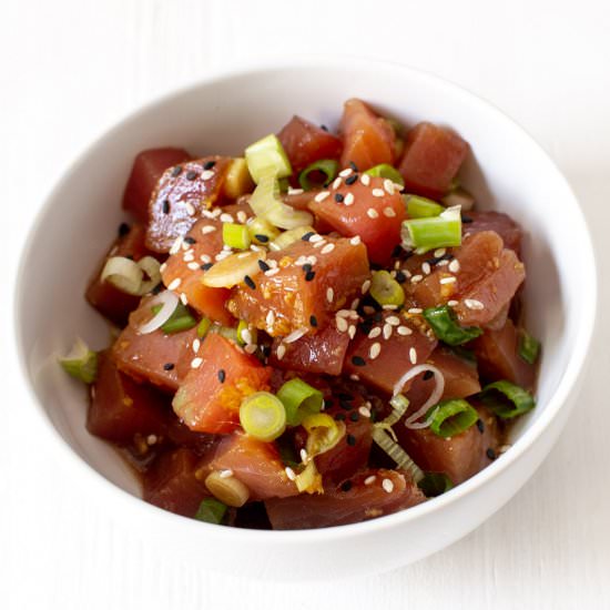 Whole30 Poke Bowl - Recipe photo by travelingspiceco
