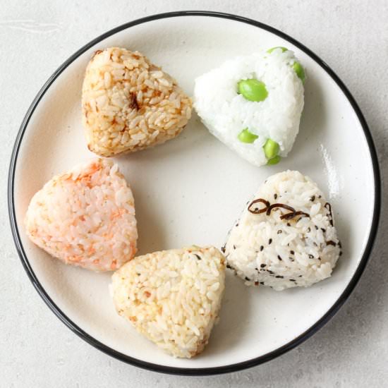 Simple "Onigiri" Japanese rice ball - Recipe photo by chefjacooks