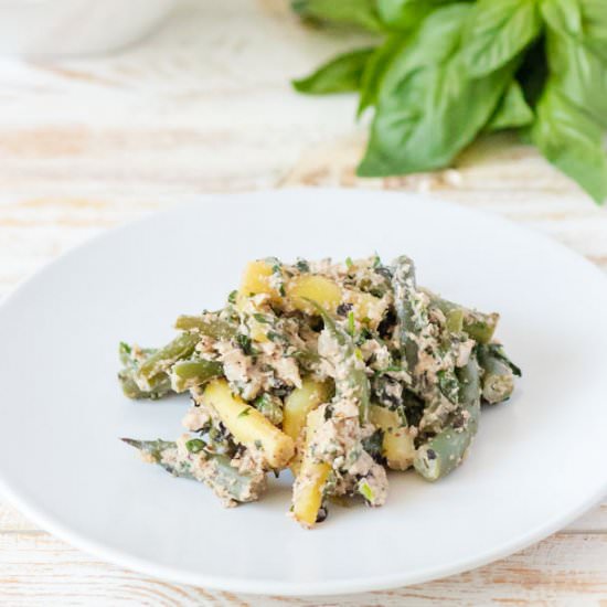 Lobio Satsivi - Recipe photo by slavicvegan