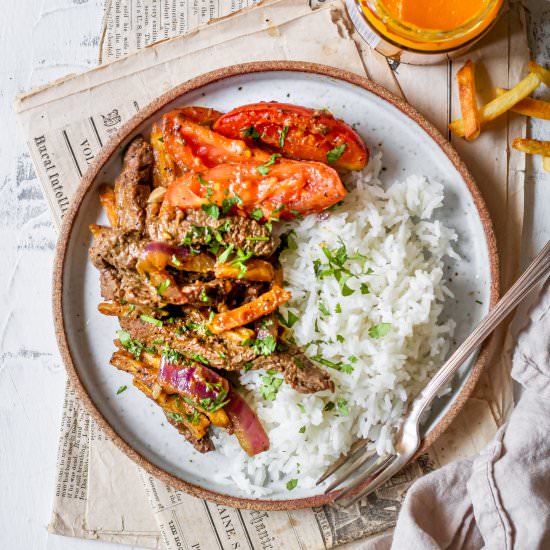 Lomo Saltado - Recipe photo by cooking_therapy