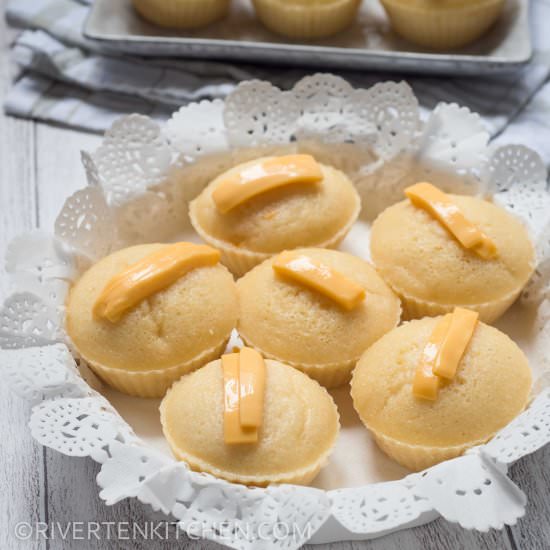 Butter Puto with Cheese - Recipe photo by Rivertenkitchen