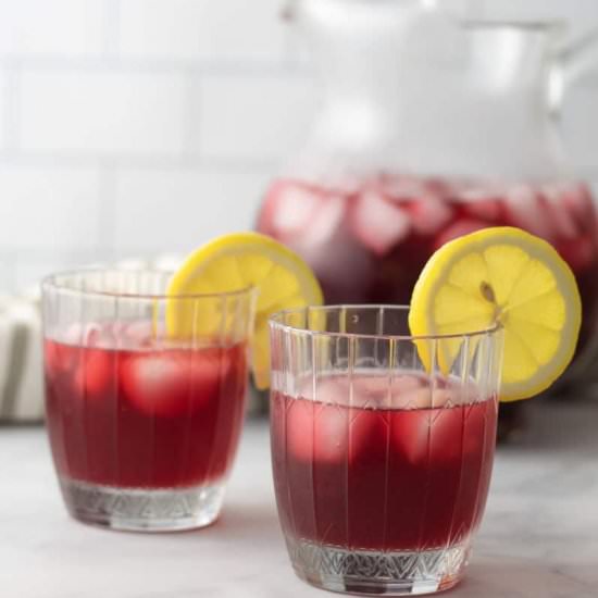 Rose Hip & Hibiscus Iced Tea - Recipe photo by scentednights2002