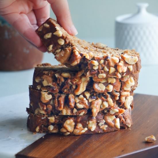 Best Banana Nut Bread - Recipe photo by Posh Plate