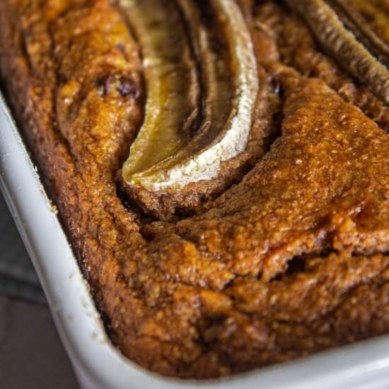 Chocolate Chip PB Banana Bread - Recipe photo by cashews_and_quinoa