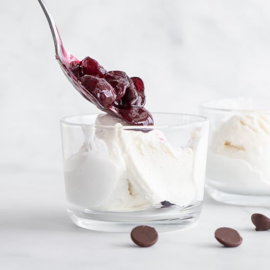 Roasted Cherries - Recipe photo by Aredspatula